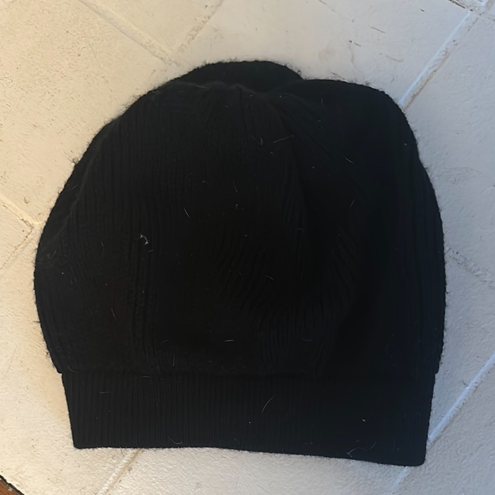 Black Knit Beanie